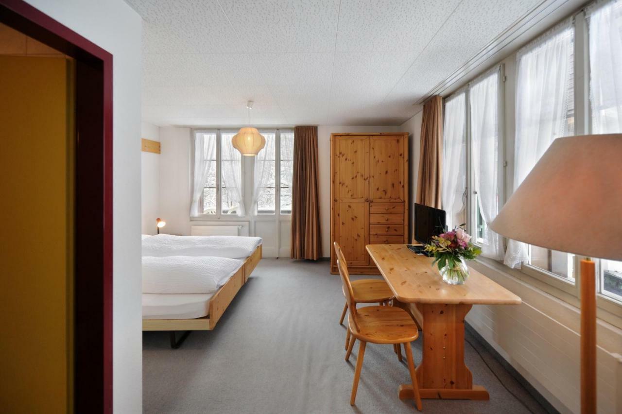 Hotel Krone Budget Lenk Exterior photo