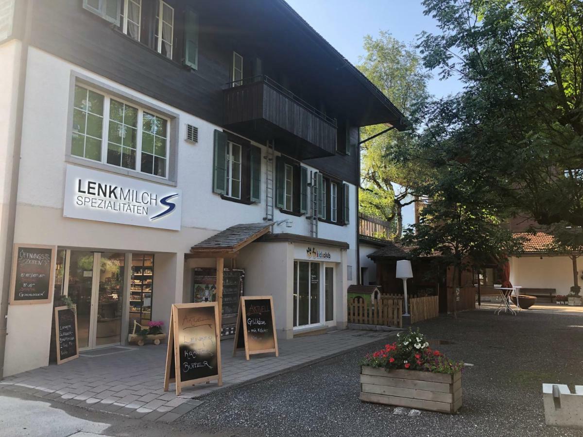 Hotel Krone Budget Lenk Exterior photo